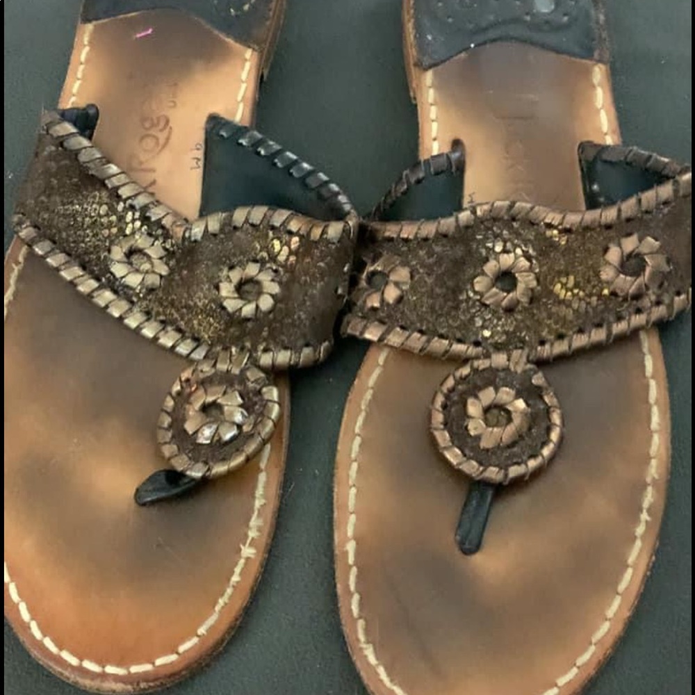 Women snake print brown jack rogers